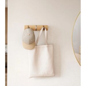 Umbra Model Flip Wall Hook - Modern, Wooden, Silver/Natural/Brown Umbra Model Flip Wall Hook - Modern, Wooden, Silver/Natural/Brown