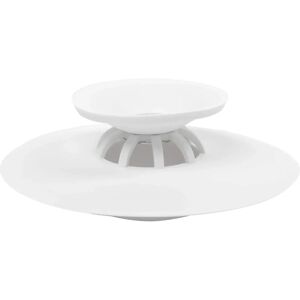 Umbra White Drain Stopper - Hair Catcher - Drain Stop Umbra White Drain Stopper - Hair Catcher - Drain Stop