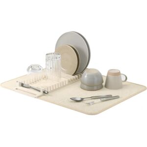 Umbra UDRY Rack and Microfiber Dish Drying Mat - Space-Saving Umbra UDRY Rack and Microfiber Dish Drying Mat - Space-Saving