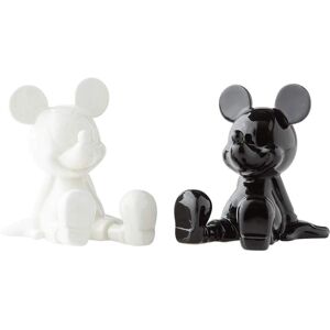 Disney Mickey Black and White Ceramic Salt and Pepper Shakers - 2021 Disney Mickey Black and White Ceramic Salt and Pepper Shakers - 2021