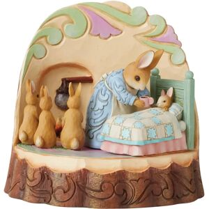 Jim Shore Mrs. Rabbit & Bunnies Carved Figurine - Collectible Jim Shore Mrs. Rabbit & Bunnies Carved Figurine - Collectible