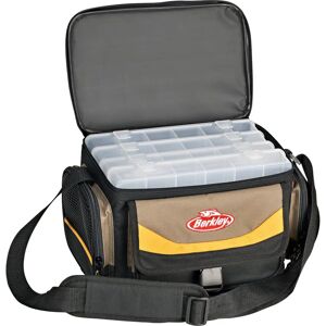 Berkley Fishing Tackle Bag with 4 Boxes - Water-Resistant Berkley Fishing Tackle Bag with 4 Boxes - Water-Resistant