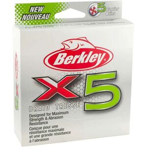 BERKLEY X5 Geflecht Low-Vis Green - Angelschnur BERKLEY X5 Geflecht Low-Vis Green - Angelschnur