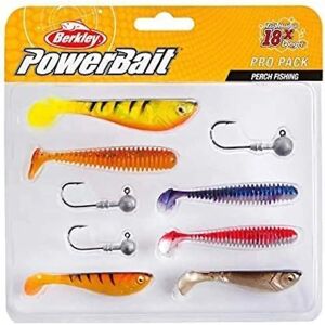 Berkley PowerBait Pro Pack - Kit de señuelos para perca - 9 piezas Berkley PowerBait Pro Pack - Kit de señuelos para perca - 9 piezas