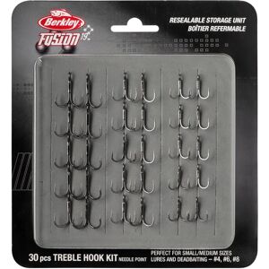 Berkley Berkley Fusion19 Small Treble Hook Kit - 30 Units - Fishing Hooks Berkley Berkley Fusion19 Small Treble Hook Kit - 30 Units - Fishing Hooks