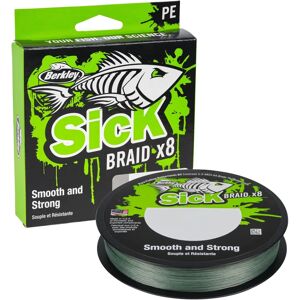 Berkley Berkley Sick Braid Moss Green - 150m, 0.08mm, Fishing Line Berkley Berkley Sick Braid Moss Green - 150m, 0.08mm, Fishing Line