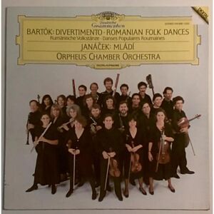 Deutsche Grammophon - Divertimento pour Cordes - Vinyle - 1986 - Album de musique - Publicité Deutsche Grammophon - Divertimento pour Cordes - Vinyle - 1986 - Album de musique - Publicité