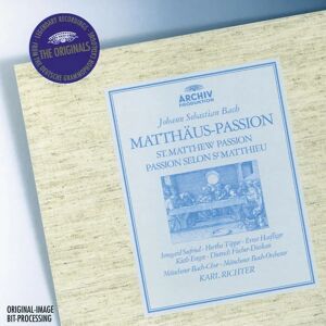 Deutsche Grammophon Bach Matthäus-Passion Box-Set - Musik CD Deutsche Grammophon Bach Matthäus-Passion Box-Set - Musik CD
