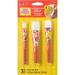 Mod Podge Short Handle Brush Set - Brush Set Mod Podge Short Handle Brush Set - Brush Set