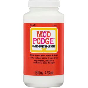 Plaid Mod Podge Gloss Waterbase Sealer, Glue & Finish - 16 oz Plaid Mod Podge Gloss Waterbase Sealer, Glue & Finish - 16 oz