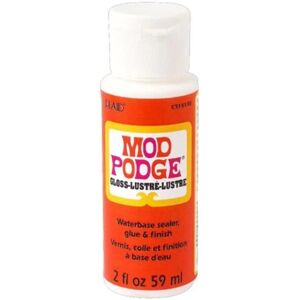 Plaid Mod podge gloss water base sealer - Sealer/Glue - White Plaid Mod podge gloss water base sealer - Sealer/Glue - White