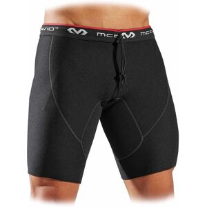 Shorts sportivi neri MC DAVID per uomo - Supporto cosce Shorts sportivi neri MC DAVID per uomo - Supporto cosce