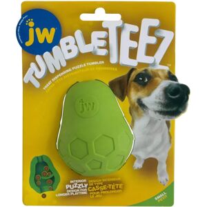 JW Pet jw Tumble Teez Kleine Groene Hondenspeelgoed JW Pet jw Tumble Teez Kleine Groene Hondenspeelgoed
