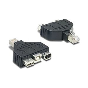 Adaptador USB & FireWire Trendnet TC-NT2 - Negro Adaptador USB & FireWire Trendnet TC-NT2 - Negro