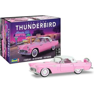 Revell Ford Thunderbird 1956 Model Car Kit - 1:24 Scale - 87 Pieces Revell Ford Thunderbird 1956 Model Car Kit - 1:24 Scale - 87 Pieces