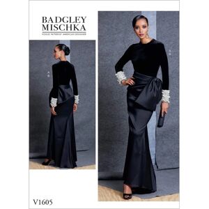 Patrón Vogue 1605A5 Mujer Blusa y Falda larga con cola - Tallas 34-42 Patrón Vogue 1605A5 Mujer Blusa y Falda larga con cola - Tallas 34-42