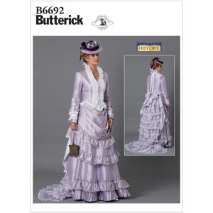 Butterick B6692E5 Victorian Dress & Vest Sewing Pattern Butterick B6692E5 Victorian Dress & Vest Sewing Pattern