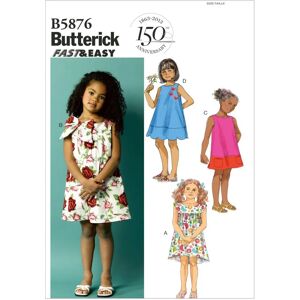 Patron Butterick pour Robe Bébé 1-4 Ans Patron Butterick pour Robe Bébé 1-4 Ans