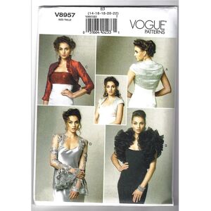 Vogue Women's Jacket Sewing Pattern - 8957 Vogue Women's Jacket Sewing Pattern - 8957