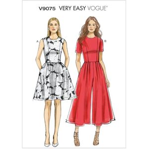 Vogue Vogue V9075e5 Patrón de costura para vestido y mono Vogue Vogue V9075e5 Patrón de costura para vestido y mono