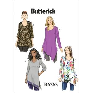 Modèle de Chemisier/Top Butterick 6263 - Patron de couture mode Modèle de Chemisier/Top Butterick 6263 - Patron de couture mode