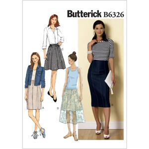 Patron de robe Butterick 6326 - Guide de couture Tailles 44-52 Patron de robe Butterick 6326 - Guide de couture Tailles 44-52