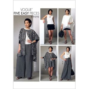 Vogue Misses' Women's Poncho and Trousers Sewing Pattern - Clothing Pattern Vogue Misses' Women's Poncho and Trousers Sewing Pattern - Clothing Pattern