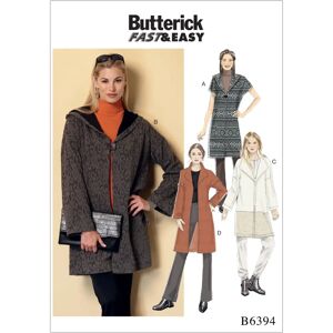 Butterick Model 6394 Naadpatroon - Jurk Butterick Model 6394 Naadpatroon - Jurk