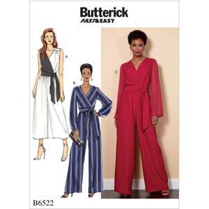 Butterick B6522 Pattern - Dress & Jumpsuit Butterick B6522 Pattern - Dress & Jumpsuit