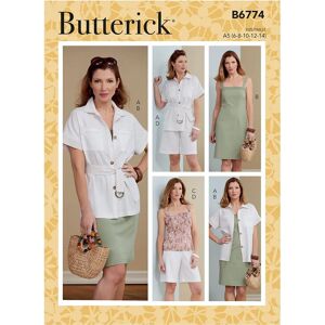 Patrón de costura Butterick 6774 - Confección Patrón de costura Butterick 6774 - Confección