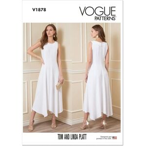 Vogue Misses' Fit and Flare Dress sömnadsmodell - Modell Vogue Misses' Fit and Flare Dress sömnadsmodell - Modell