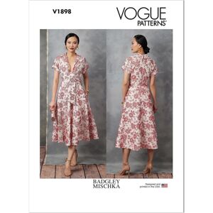 Vogue 1898 F5 Sewing Pattern - Dressmaking, Women 16-24 Vogue 1898 F5 Sewing Pattern - Dressmaking, Women 16-24