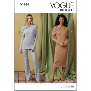 Modèle Vogue 1929Y5 - Patron de Couture pour Robe et Manteau Modèle Vogue 1929Y5 - Patron de Couture pour Robe et Manteau