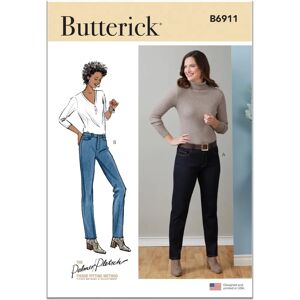 Butterick B6911D5 Casual Jeans Nähmuster - Nähmuster Butterick B6911D5 Casual Jeans Nähmuster - Nähmuster