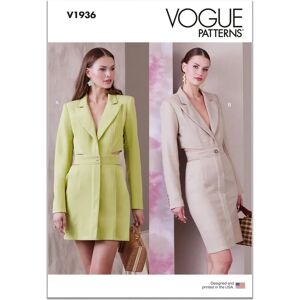 Vogue V1936 Misses' Blazer Dress Sewing Pattern - Se Project Type Vogue V1936 Misses' Blazer Dress Sewing Pattern - Se Project Type