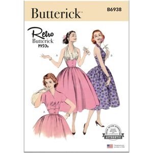 Patrón de costura Butterick 6938 Vestido y Chaqueta Vintage Patrón de costura Butterick 6938 Vestido y Chaqueta Vintage