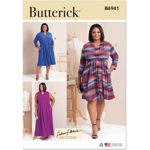 Modèle de robe Butterick B6941W3 - Patron de couture Modèle de robe Butterick B6941W3 - Patron de couture