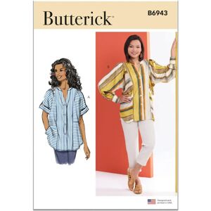 Butterick B6943 Pattern - Dressmaking for Women’s Tops & Shirts Butterick B6943 Pattern - Dressmaking for Women’s Tops & Shirts