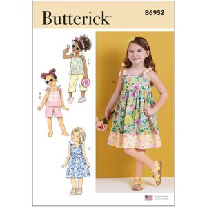 Butterick Pattern 6952 - Sewing Pattern for Kids Clothing Butterick Pattern 6952 - Sewing Pattern for Kids Clothing