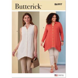 Butterick B6997BB Haut moulant en tricot - Vêtements Butterick B6997BB Haut moulant en tricot - Vêtements