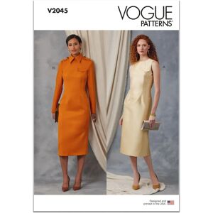 Vogue V2045 Dress Sewing Pattern - Sheath Vogue V2045 Dress Sewing Pattern - Sheath