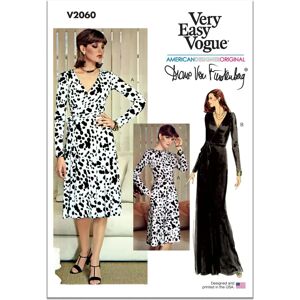 Vogue V2060Y5 Wrap Dress Pattern - Vintage 1970s Style Vogue V2060Y5 Wrap Dress Pattern - Vintage 1970s Style
