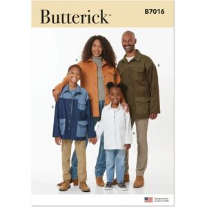 Butterick - B7016A - Adulte XS-XL - Veste boutonnée - Patron de couture Butterick - B7016A - Adulte XS-XL - Veste boutonnée - Patron de couture