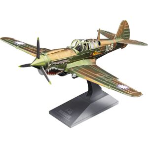 Metal Earth P-40 Warhawk Flygplansmodell - Metallmodellset Metal Earth P-40 Warhawk Flygplansmodell - Metallmodellset