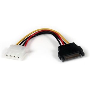StarTech.com LP4SATAFM6IN Internal SATA Power Cable - 0.1524 m StarTech.com LP4SATAFM6IN Internal SATA Power Cable - 0.1524 m