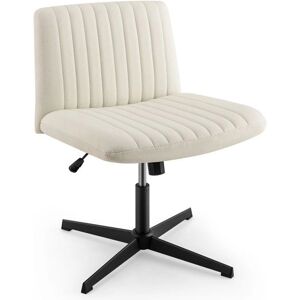 CostwayOfficeChair - Beige - inclinaison 120° - Chaise de bureau - Publicité CostwayOfficeChair - Beige - inclinaison 120° - Chaise de bureau - Publicité
