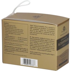 Solgar Advanced Acidophilus Plus Veggie Capsules - Probiotic Supplement Solgar Advanced Acidophilus Plus Veggie Capsules - Probiotic Supplement