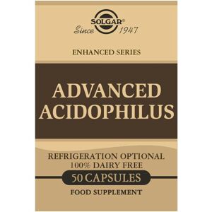 Solgar Solgar Advanced Acidophilus - 50 Vegicaps - Probiotic Supplement for Gut Health Solgar Solgar Advanced Acidophilus - 50 Vegicaps - Probiotic Supplement for Gut Health