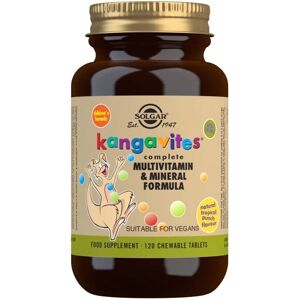 Solgar Brand Kangavites Tropical Punch Multivitamin & Mineral - 120 Chewables Solgar Brand Kangavites Tropical Punch Multivitamin & Mineral - 120 Chewables