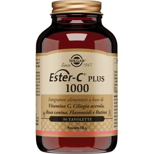 Solgar Ester C Plus 1000 (90 tavolette) Solgar Ester C Plus 1000 (90 tavolette)